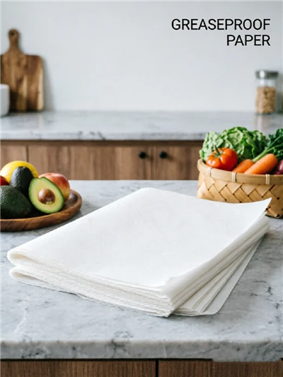 Food-Grade Greaseproof Paper Rolls & Sheets