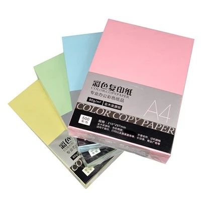 Letter Size Mixed Color Paper